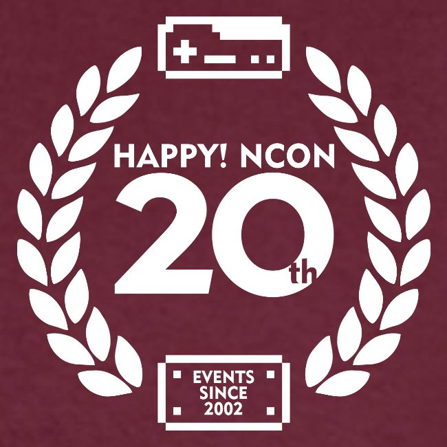 ncon 20th logo light