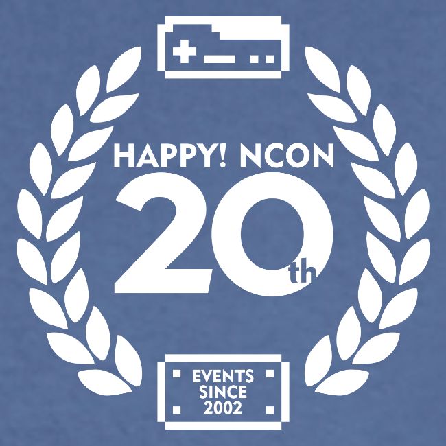 ncon 20th logo light