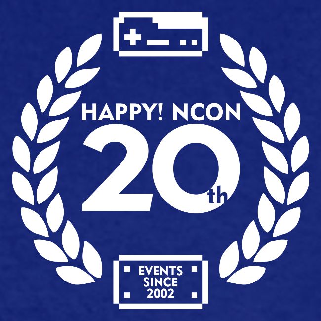 ncon 20th logo light