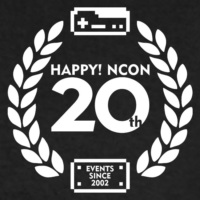 ncon 20th logo light