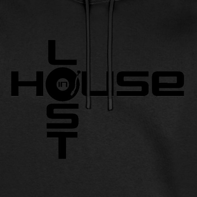 Lost In House Logo Black
