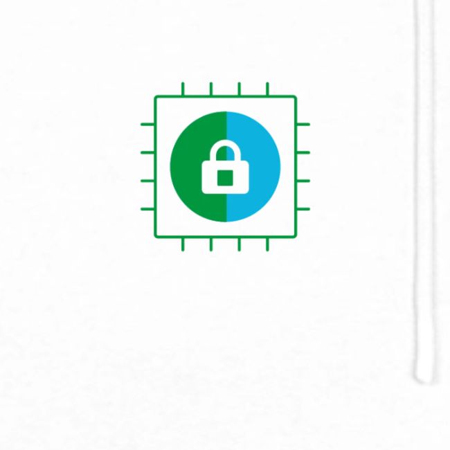 TrustedFirmware Logo vertical white