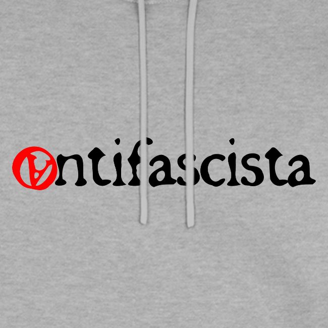 print antifascista a versal black