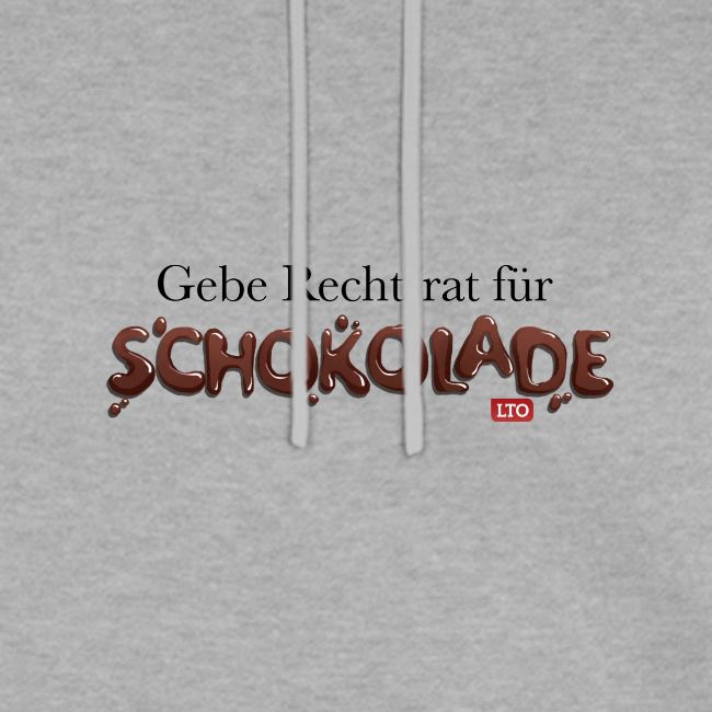Gebe Rechtsrat für Schokolade