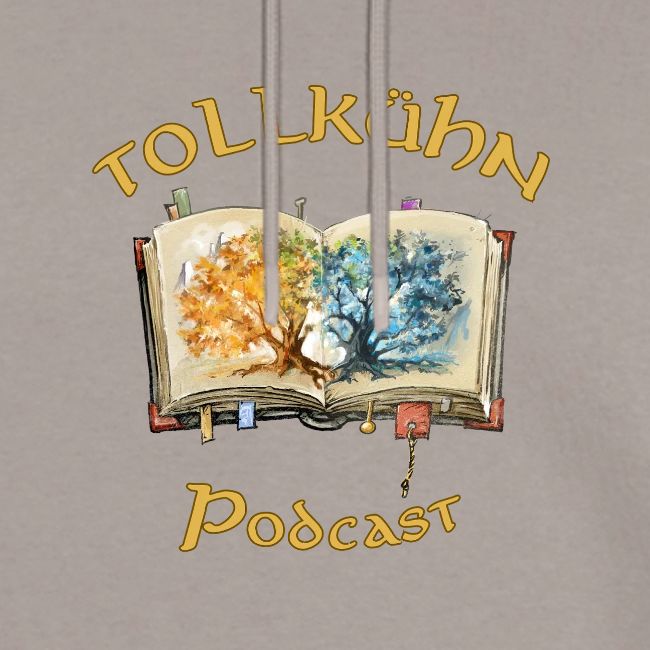 Tollkühnes Buch mit zwei Bäumen