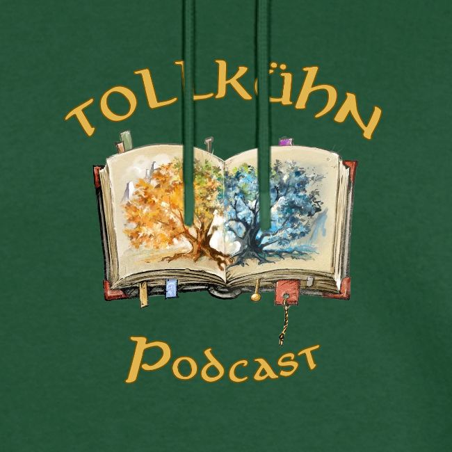 Tollkühnes Buch mit zwei Bäumen