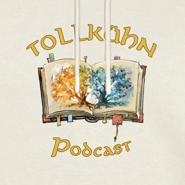 Tollkühnes Buch mit zwei Bäumen
