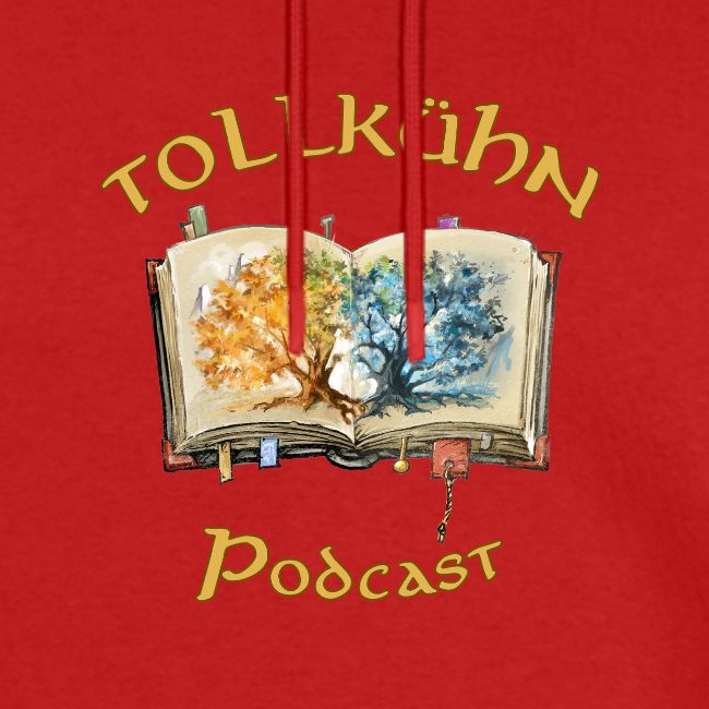 Tollkühnes Buch mit zwei Bäumen