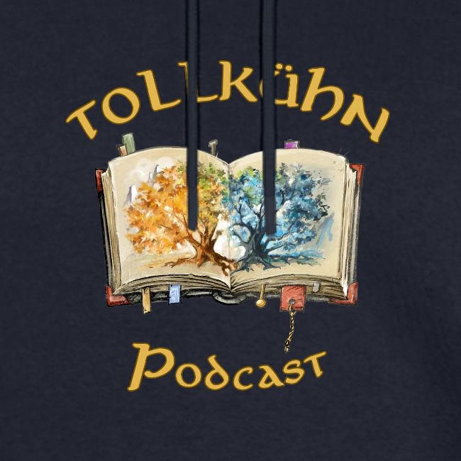 Tollkühnes Buch mit zwei Bäumen