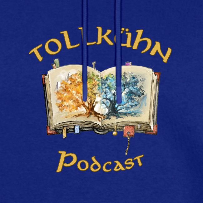 Tollkühnes Buch mit zwei Bäumen