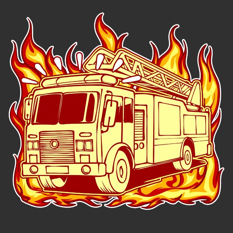 Fire Burning Fire Brigade Fire Engine Fire Protection
