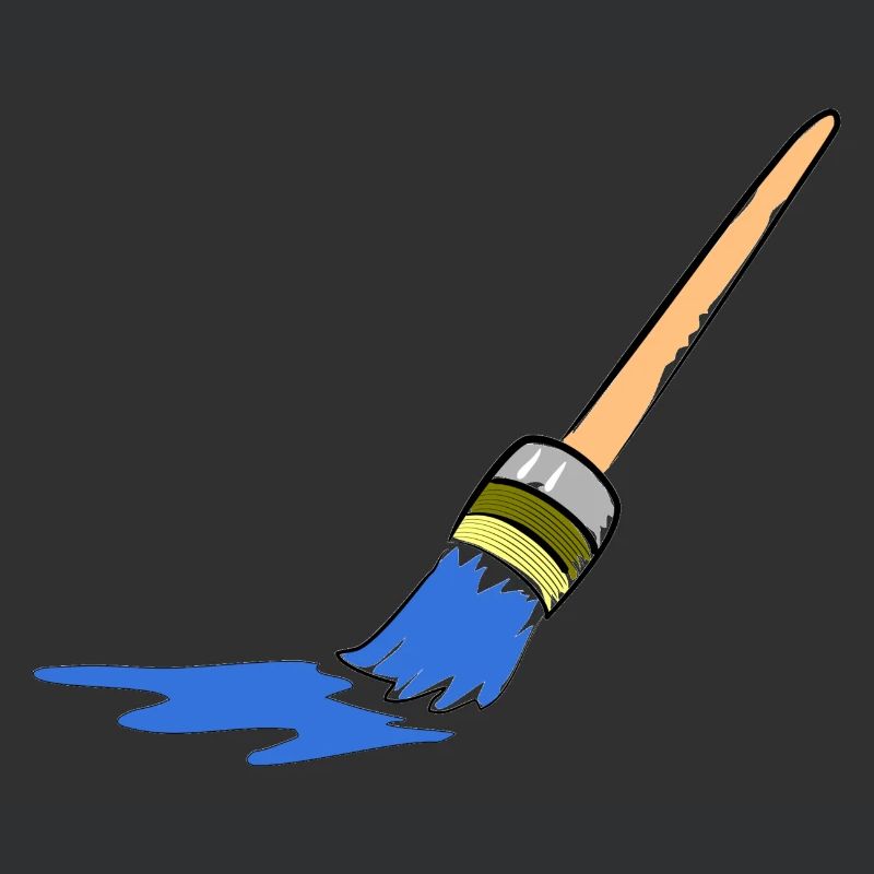 Abstract brush art for creative minds