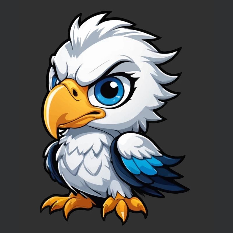 Cheeky Eagle Chick