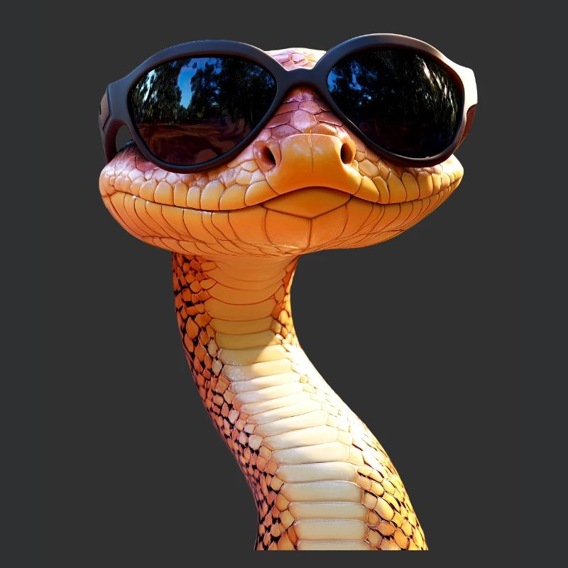 Serpent Python Cobra Mamba Serpent à sonnettes Serpent