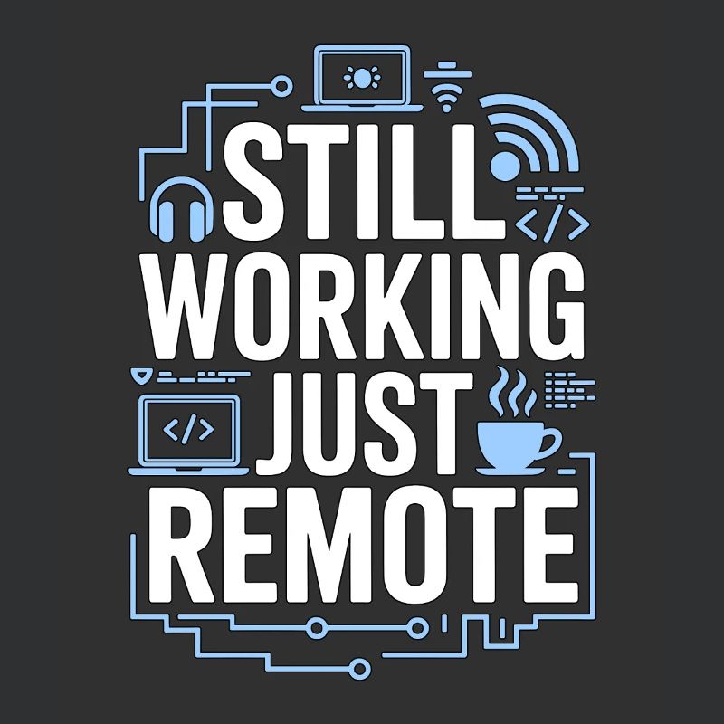 Remote Developer Still Working Remote Tech Worker
