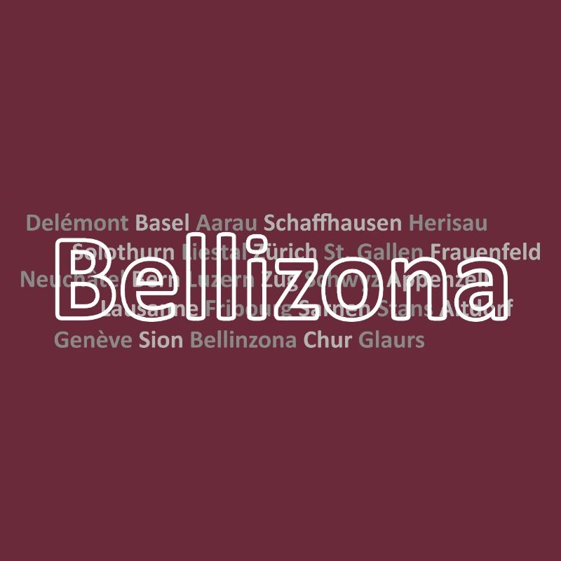 Schweizer Städte Bellizona