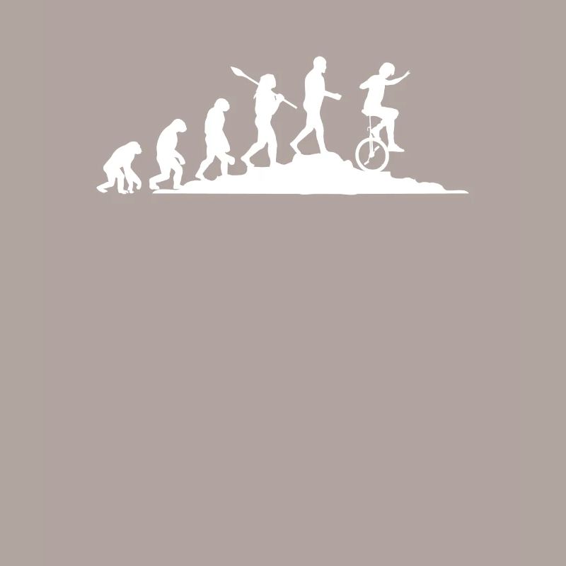 Evolution Einradfahrer