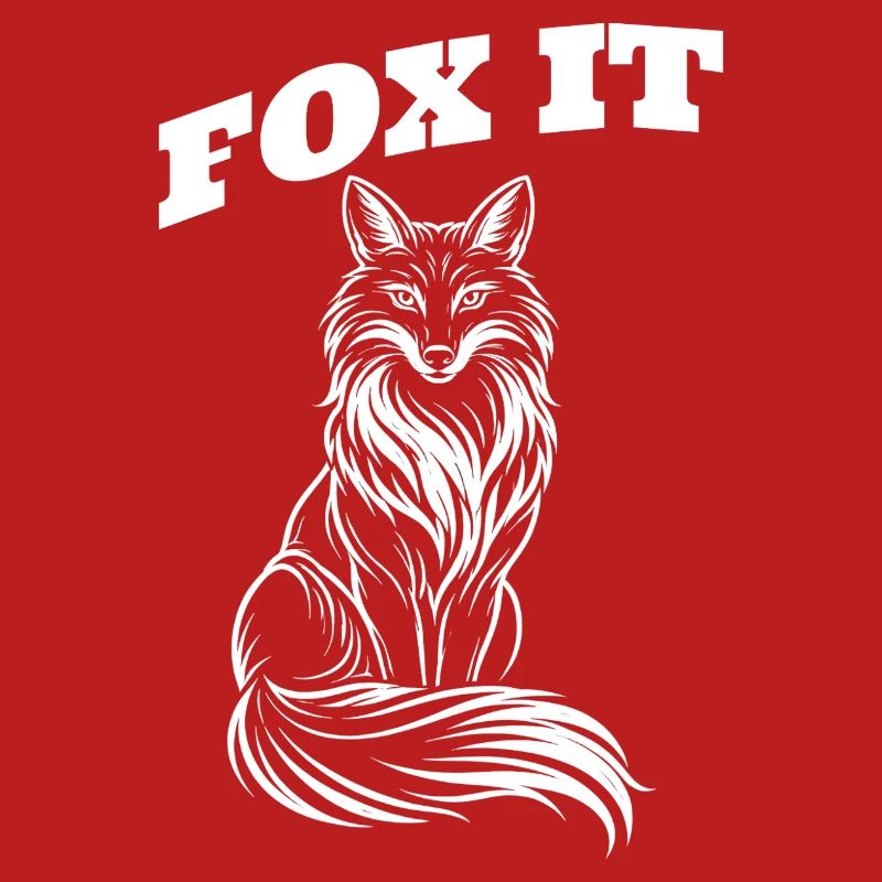 Fuchs-Silhouette - Fox it