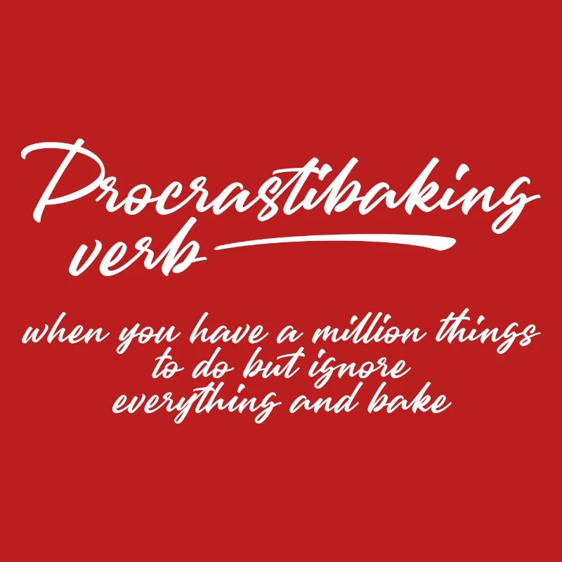 Description de la définition de procrastibaking