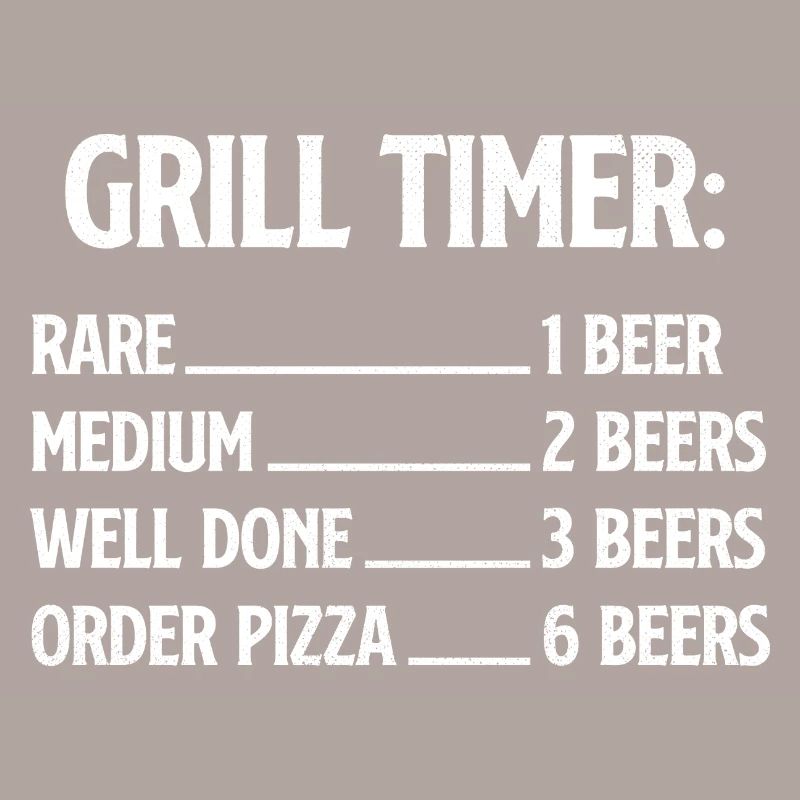 Grill Timer - Funny BBQ Pitmaster