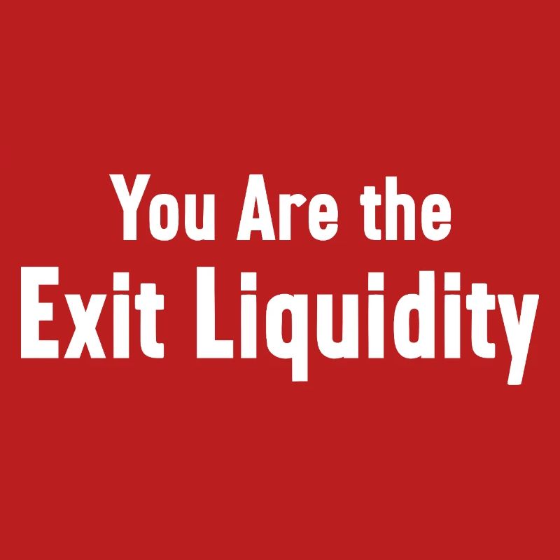 Sie sind das Exit-Liquiditäts-Krypto-Meme