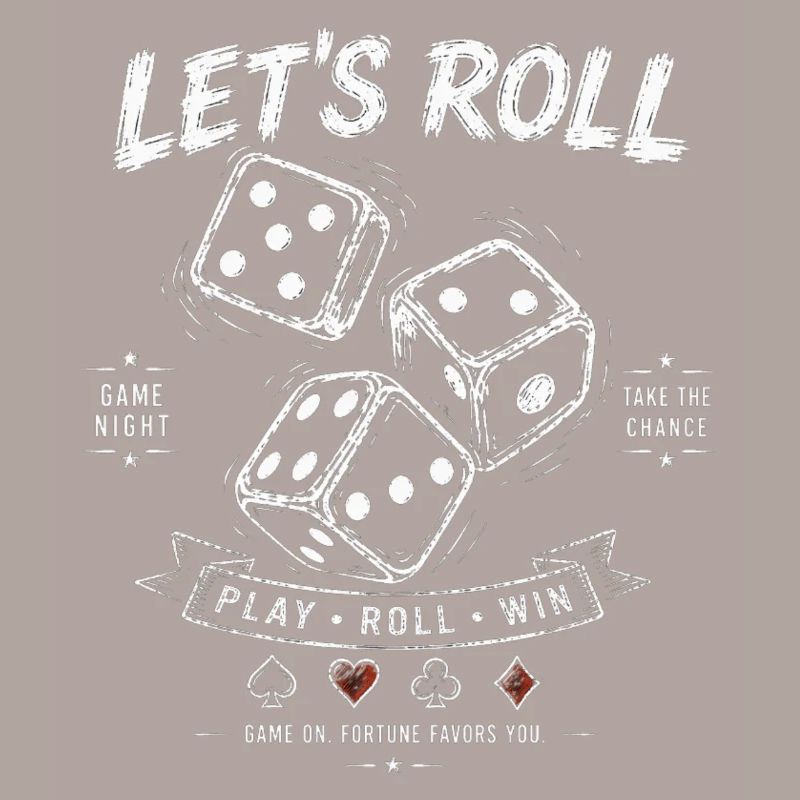 Let's Roll Dice – Spieleabend Geschenkidee