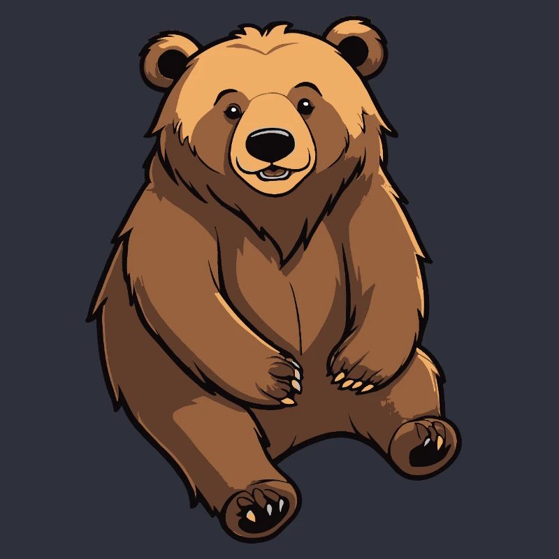Ours mignon - Conception d’animaux
