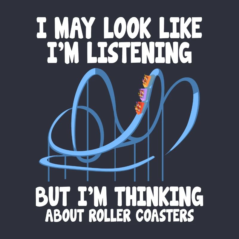 Rollercoaster Achterbahn Freizeitpark Geschenkidee