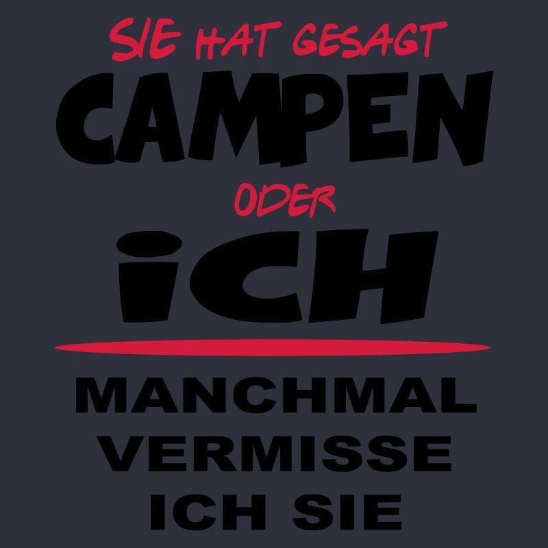 Campen oder ich Campingplatz Zelten