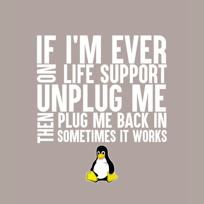 Programming Computer Science Gift · Unplug me