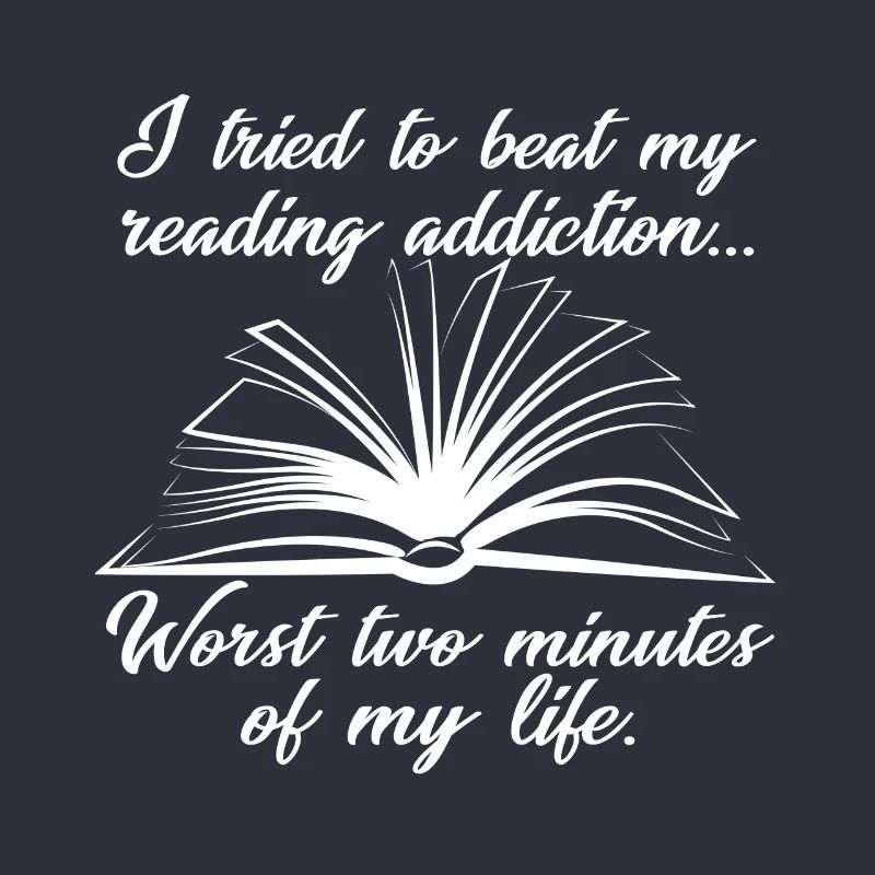 Reader reading book to book librarian bookworm