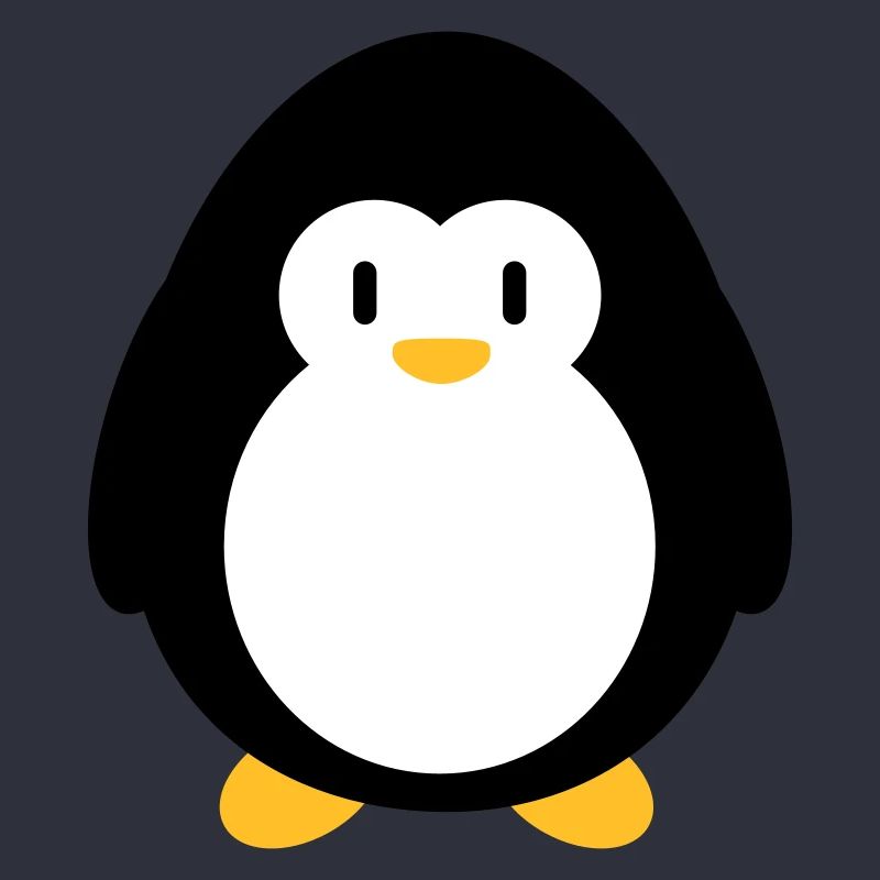 Kleiner süßer Pinguin