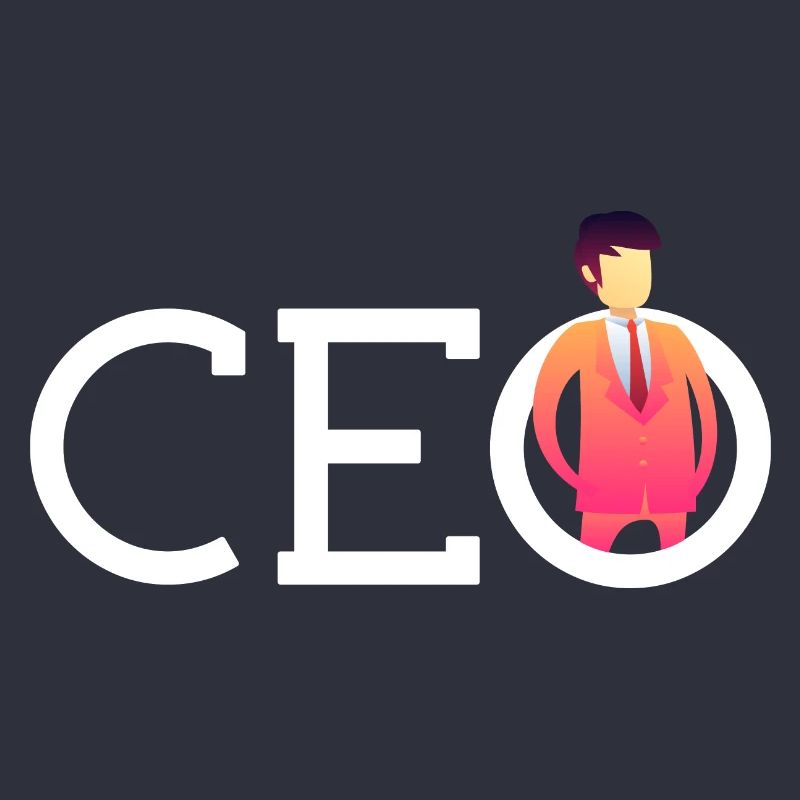 Pdg chef de la conception pour un chef de la direction