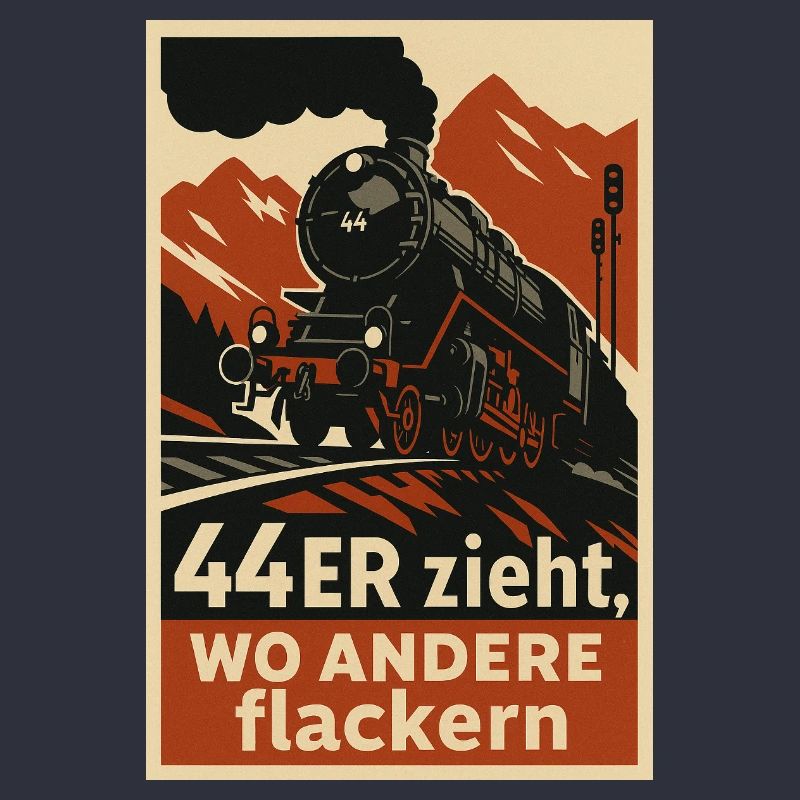 Railway 44 pulls where others flicker freight train