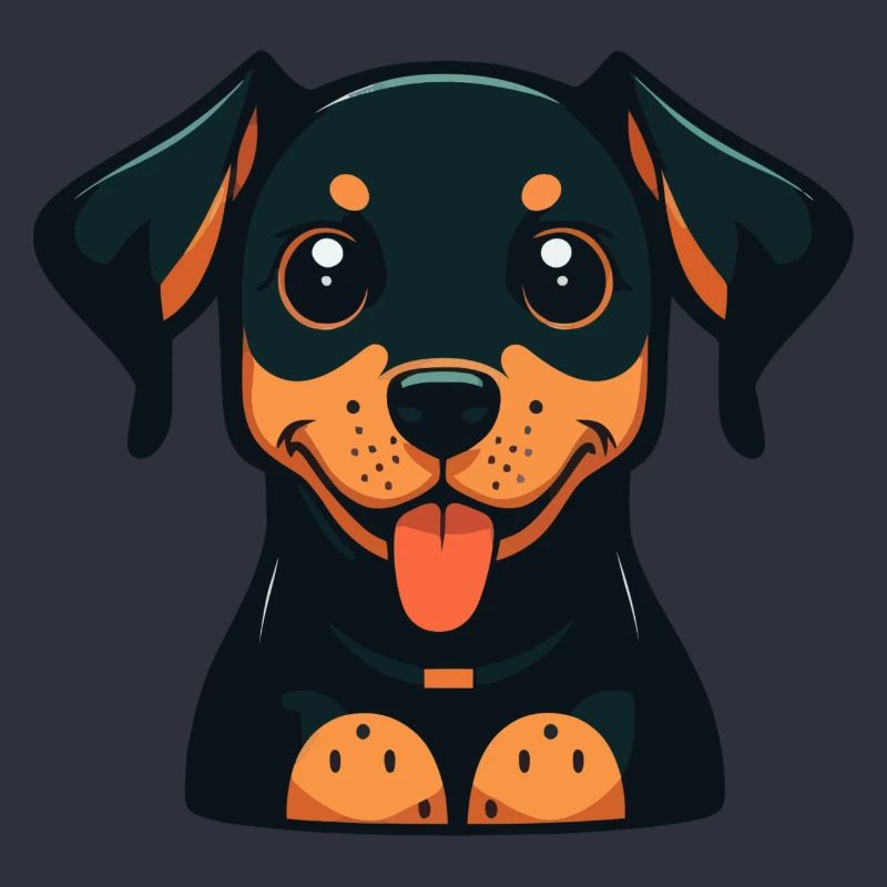 Chibi Doberman