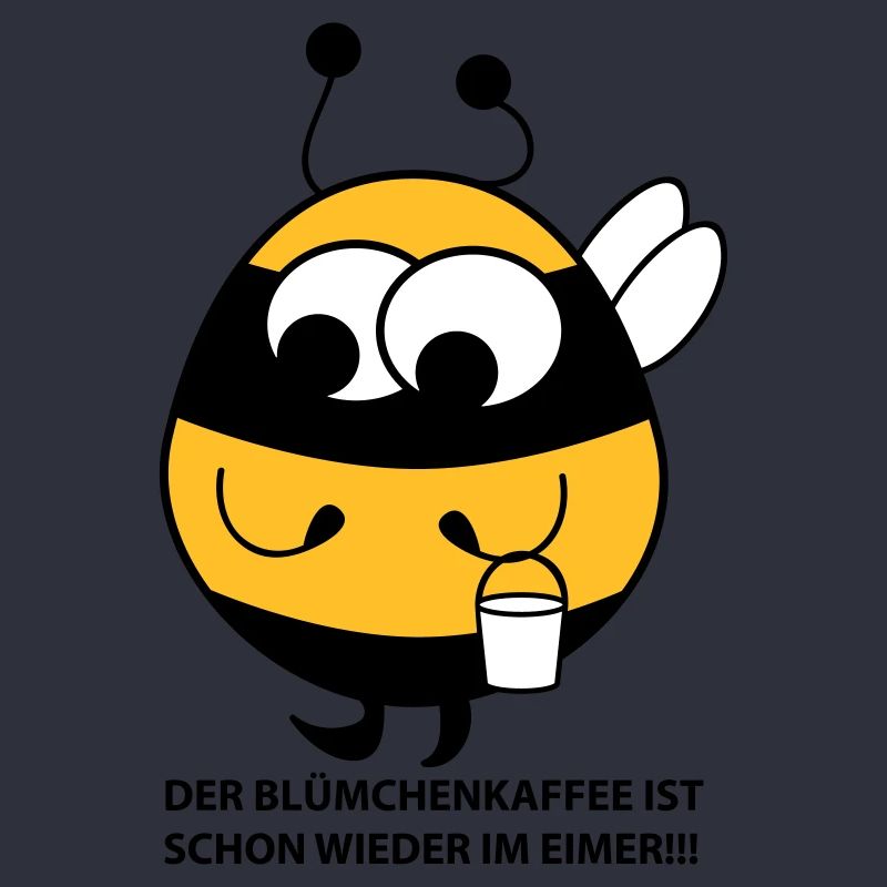 Biene mit Eimer