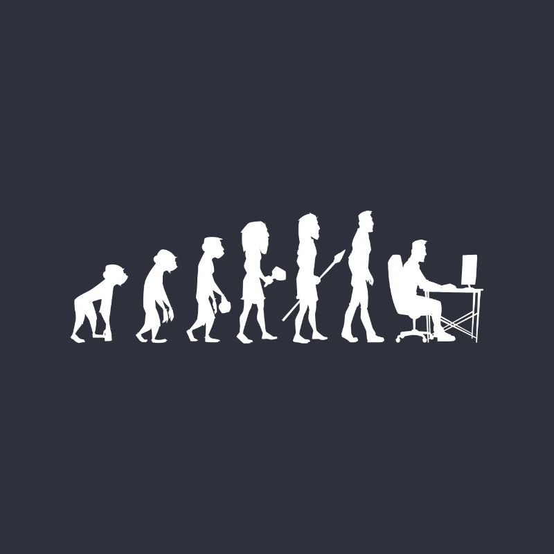 Evolution der Männer Computer Design