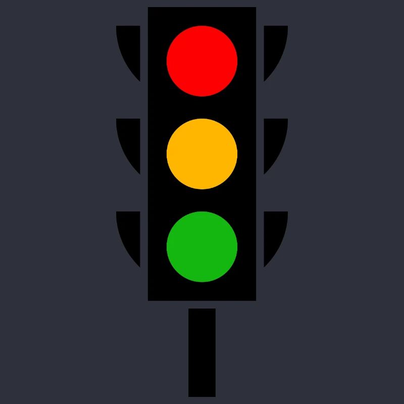 Traffic light driver's license driving school