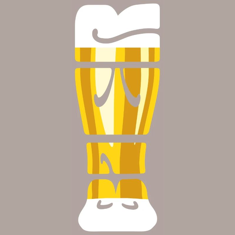 Durst - Bier Glas - Weizenbier - Spruch