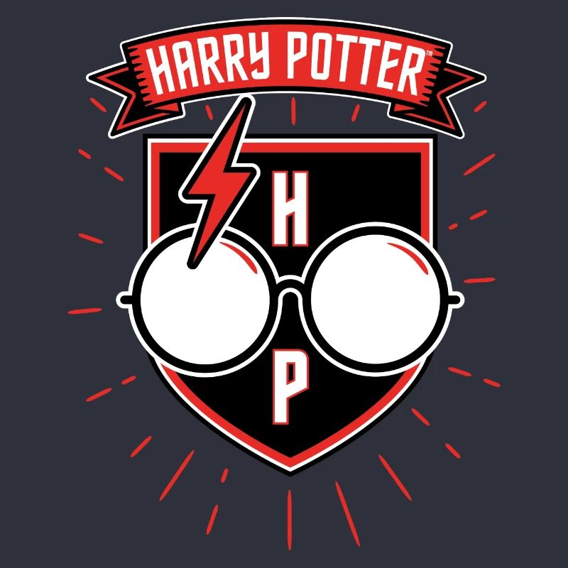 Harry Potter Éclair, Lunettes Et Initiales