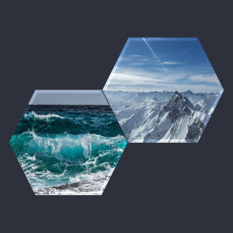 Mare e Vertice. - Gli esagoni