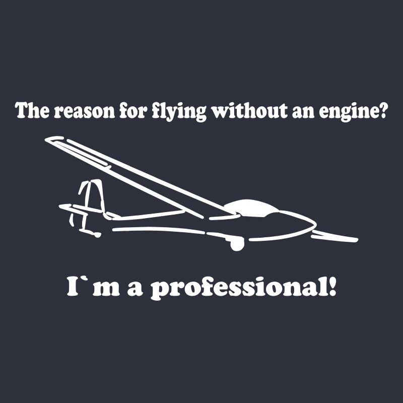 Basic glider pilot pilot funny gift