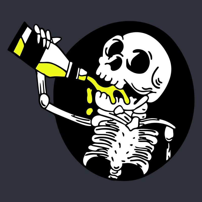 Squelette de bière