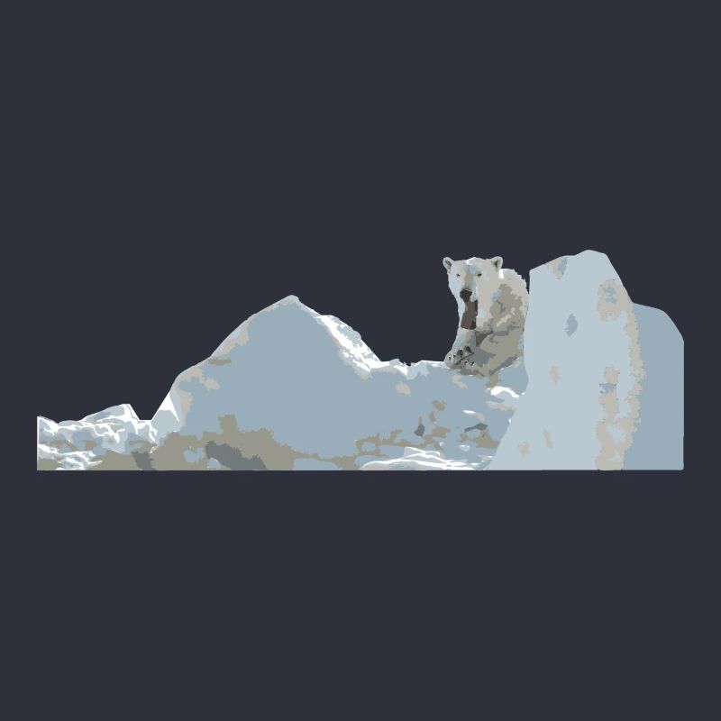 Eisbär auf Eisberg