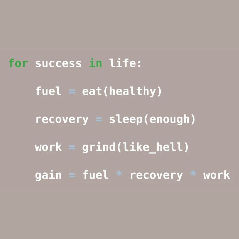 Code Python, succès, meulage, programmation