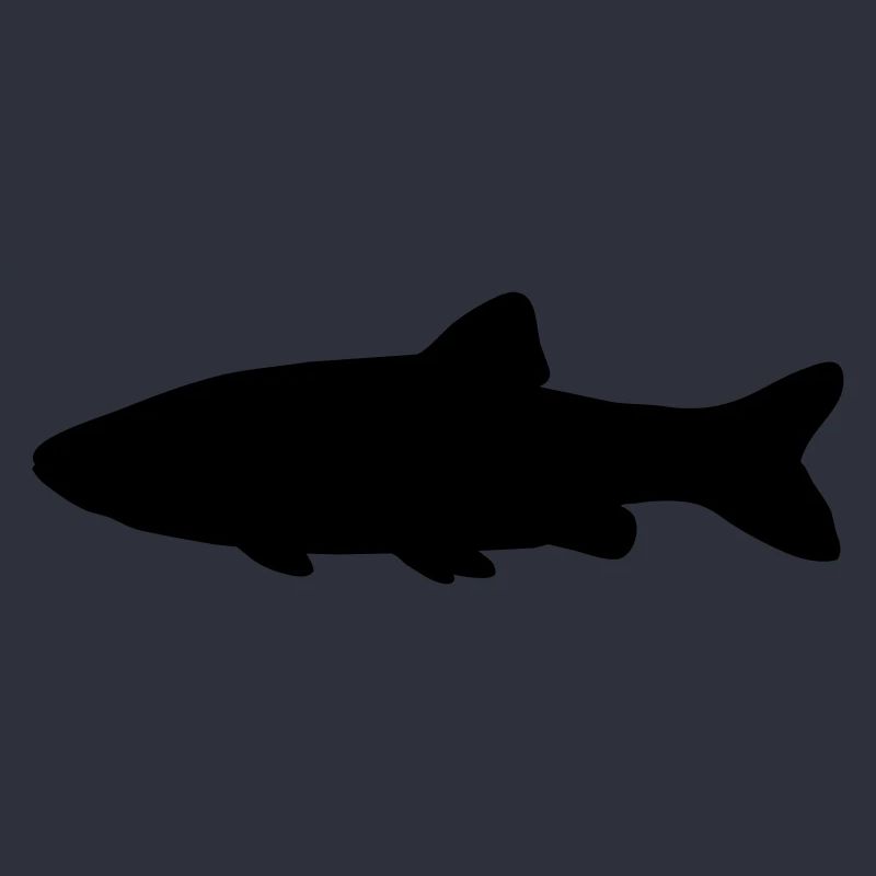 Fisch-Silhouette Döbel