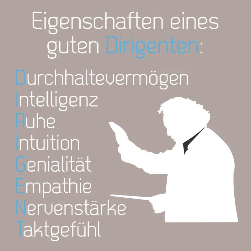 Eigenschaften eines Dirigenten Chorleiter Chor