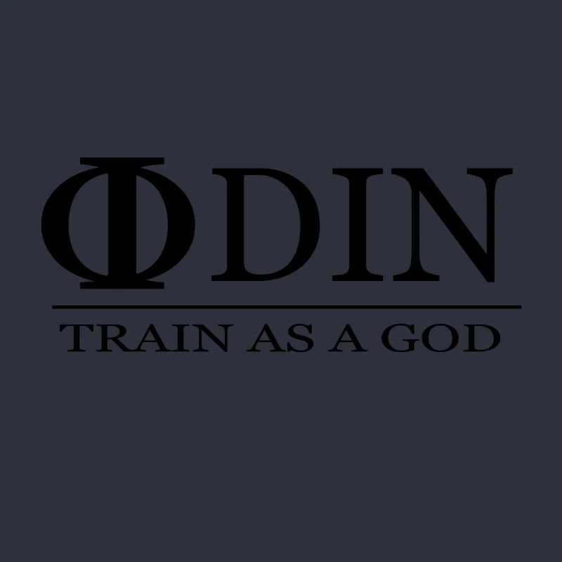 Odin Train as a God - Training Motivation Gift