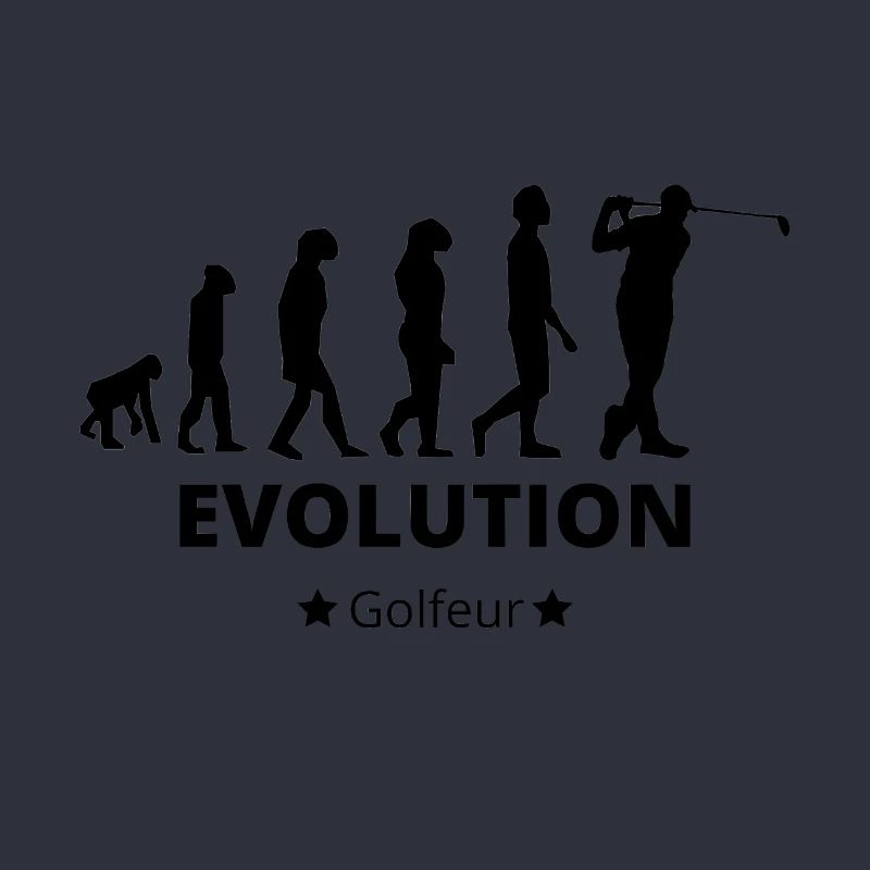 Evolution - Golfeur