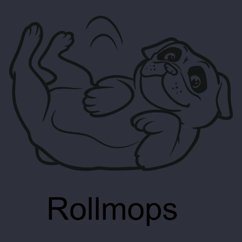 Rollmops | Roll-Mops (beschriftet)